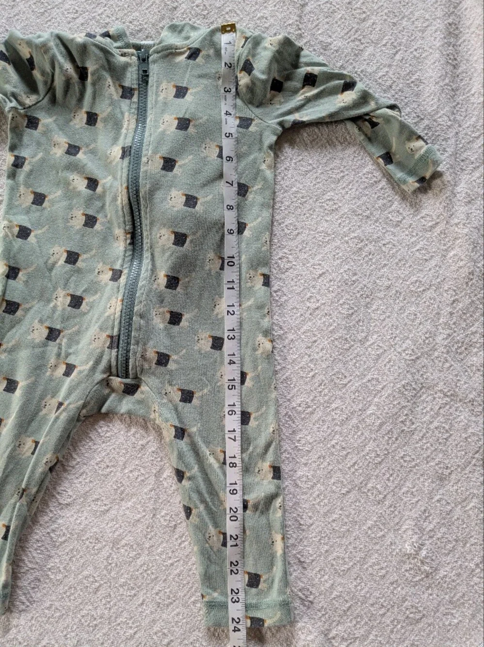 Tea Collection 12-18 Month Dino Spiked Hooded Romper Sushi Cat Zip Up